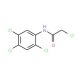 2-Chloro-N-(2,4,5-trichlorophenyl)acetamide (CAS 23595-42-8) - chemical structure image