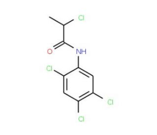 2-Chloro-N-(2,4,5-trichlorophenyl)propanamide - chemical structure image