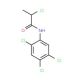2-Chloro-N-(2,4,5-trichlorophenyl)propanamide - chemical structure image