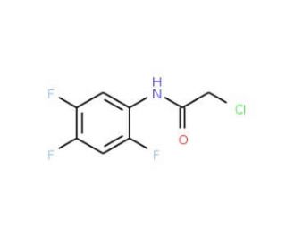 2-Chloro-N-(2,4,5-trifluorophenyl)acetamide - chemical structure image