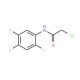 2-Chloro-N-(2,4,5-trifluorophenyl)acetamide - chemical structure image
