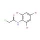 2-chloro-N-(2,4,6-tribromophenyl)acetamide (CAS 89892-46-6) - chemical structure image