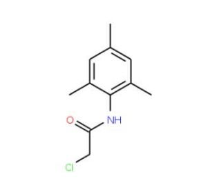2-Chloro-N-(2,4,6-trimethyl-phenyl)-acetamide (CAS 3910-51-8) - chemical structure image