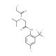 2-chloro-N-(2-{[4-chloro-2-(trifluoromethyl)phenyl]amino}-2-oxoethyl)-N-isopropylacetamide - chemical structure image
