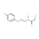 2-chloro-N-[2-(4-chlorophenoxy)ethyl]-N-methylacetamide - chemical structure image