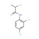 2-Chloro-N-(2,4-dichlorophenyl)propanamide - chemical structure image