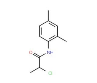 2-chloro-N-(2,4-dimethylphenyl)propanamide (CAS 109099-55-0) - chemical structure image