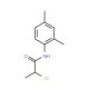 2-chloro-N-(2,4-dimethylphenyl)propanamide (CAS 109099-55-0) - chemical structure image