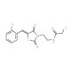 2-Chloro-N-{2-[5-(2-chloro-benzylidene)-2,4-dioxo-thiazolidin-3-yl]-ethyl}-acetamide - chemical structure image