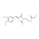 2-Chloro-N-{2-[5-(3,4-dimethoxy-benzylidene)-2,4-dioxo-thiazolidin-3-yl]-ethyl}-acetamide - chemical structure image