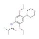 2-chloro-N-(2,5-diethoxy-4-morpholin-4-ylphenyl)propanamide - chemical structure image