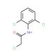2-Chloro-N-(2,6-dichlorophenyl)acetamide (CAS 3644-56-2) - chemical structure image