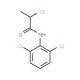 2-Chloro-N-(2,6-dichlorophenyl)propanamide - chemical structure image