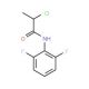 2-chloro-N-(2,6-difluorophenyl)propanamide - chemical structure image
