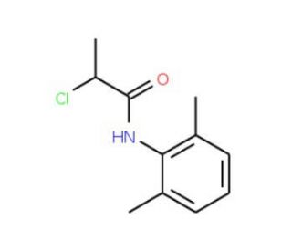2-chloro-N-(2,6-dimethylphenyl)propanamide - chemical structure image