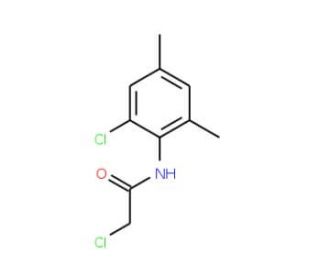 2-chloro-N-(2-chloro-4,6-dimethylphenyl)acetamide - chemical structure image