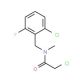 2-chloro-N-(2-chloro-6-fluorobenzyl)-N-methylacetamide - chemical structure image