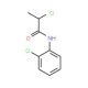 2-Chloro-N-(2-chlorophenyl)propanamide - chemical structure image