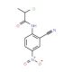 2-chloro-N-(2-cyano-4-nitrophenyl)propanamide - chemical structure image