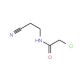 2-chloro-N-(2-cyanoethyl)acetamide (CAS 17756-81-9) - chemical structure image