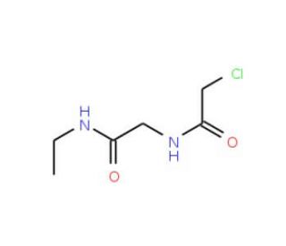 2-chloro-N-[2-(ethylamino)-2-oxoethyl]acetamide - chemical structure image