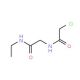 2-chloro-N-[2-(ethylamino)-2-oxoethyl]acetamide - chemical structure image