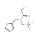 2-chloro-N-(2-furylmethyl)-N-(2,2,2-trifluoroethyl)acetamide - chemical structure image