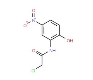 2-Chloro-N-(2-hydroxy-5-nitrophenyl)acetamide (CAS 35588-39-7) - chemical structure image