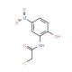 2-Chloro-N-(2-hydroxy-5-nitrophenyl)acetamide (CAS 35588-39-7) - chemical structure image