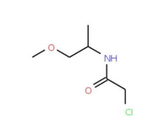 2-Chloro-N-(2-methoxy-1-methyl-ethyl)-acetamide - chemical structure image