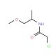 2-Chloro-N-(2-methoxy-1-methyl-ethyl)-acetamide - chemical structure image