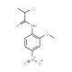 2-chloro-N-(2-methoxy-4-nitrophenyl)propanamide - chemical structure image