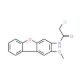 2-Chloro-N-(2-methoxy-dibenzofuran-3-yl)-acetamide - chemical structure image