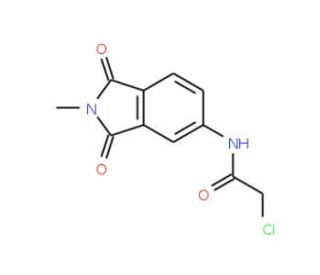 2-chloro-N-(2-methyl-1,3-dioxo-2,3-dihydro-1H-isoindol-5-yl)acetamide - chemical structure image