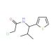 2-chloro-N-(2-methyl-1-thien-2-ylpropyl)acetamide - chemical structure image