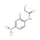2-chloro-N-(2-methyl-4-nitrophenyl)acetamide (CAS 83473-10-3) - chemical structure image