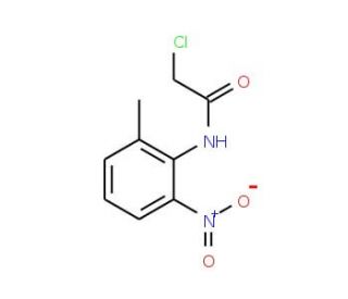 2-chloro-N-(2-methyl-6-nitrophenyl)acetamide (CAS 78180-08-2) - chemical structure image