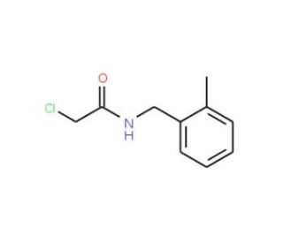 2-chloro-N-(2-methylbenzyl)acetamide (CAS 78710-36-8) - chemical structure image