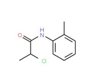 2-Chloro-N-(2-methylphenyl)propanamide - chemical structure image