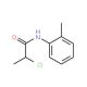 2-Chloro-N-(2-methylphenyl)propanamide - chemical structure image