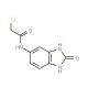 2-Chloro-N-(2-oxo-2,3-dihydro-1H-benzoimidazol-5-yl)-acetamide - chemical structure image