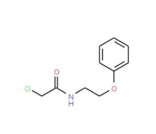 2-Chloro-N-(2-phenoxy-ethyl)-acetamide - chemical structure image