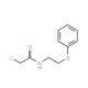 2-Chloro-N-(2-phenoxy-ethyl)-acetamide - chemical structure image