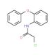 2-Chloro-N-(2-phenoxy-phenyl)-acetamide (CAS 22504-02-5) - chemical structure image