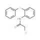 2-Chloro-N-(2-phenylsulfanyl-phenyl)-acetamide (CAS 22504-08-1) - chemical structure image