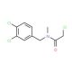 2-chloro-N-(3,4-dichlorobenzyl)-N-methylacetamide - chemical structure image