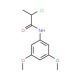 2-chloro-N-(3,5-dimethoxyphenyl)propanamide - chemical structure image