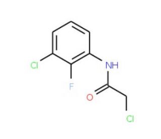 2-Chloro-N-(3-chloro-2-fluorophenyl)acetamide - chemical structure image