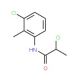 2-Chloro-N-(3-chloro-2-methylphenyl)propanamide - chemical structure image