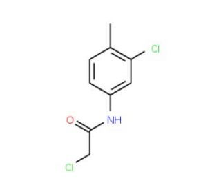 2-Chloro-N-(3-chloro-4-methylphenyl)acetamide (CAS 99585-97-4) - chemical structure image